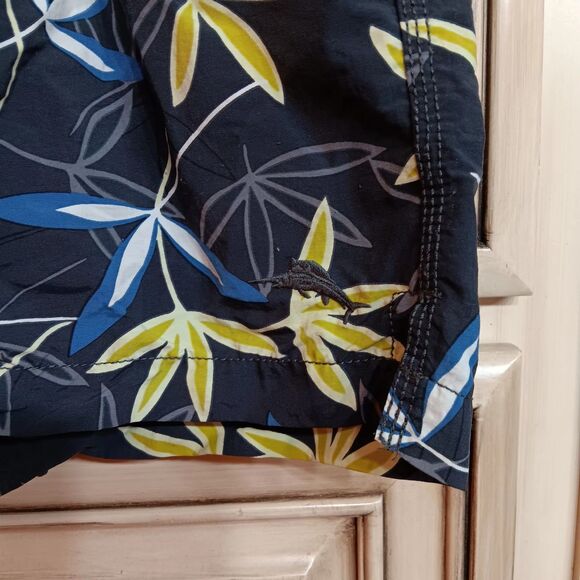 TOMMY BAHAMA RELAX—Swim Trunks—Tropical NAVY—Mens Size L Large - Picture 3 of 6
